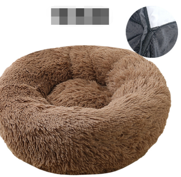 Fluffy Donut Poochie Bed